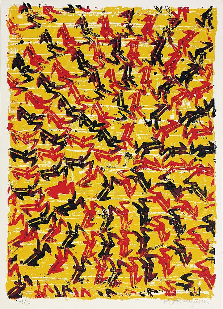 Screenprint Alaminos - Spiral Man