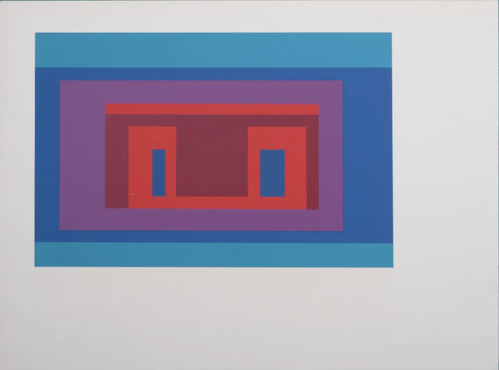 Screenprint Albers - 10 Variants (B), 1971