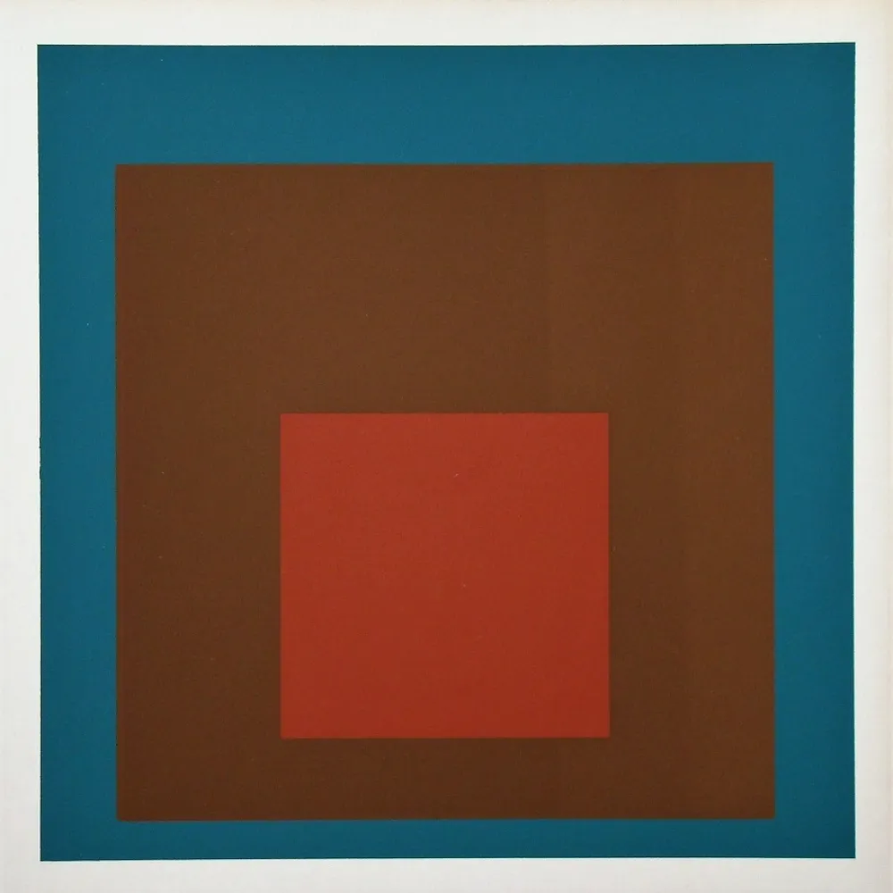 Screenprint Albers - At Night, 1958