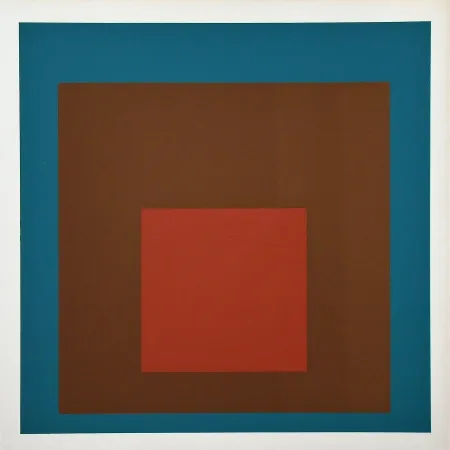 Screenprint Albers - At Night, 1958