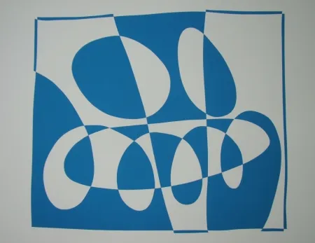 Screenprint Albers - Aussicht