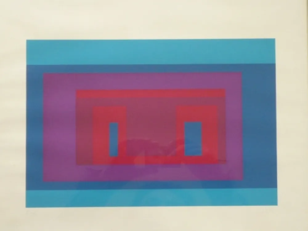 Screenprint Albers - Composition