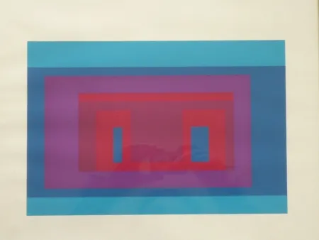 Screenprint Albers - Composition