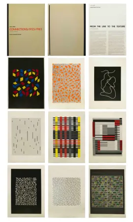 Lithograph Albers - CONNECTIONS 1925-1983