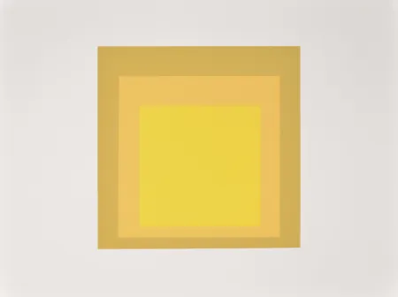 Screenprint Albers - Formulation Articulation #J (Grand format), 1972