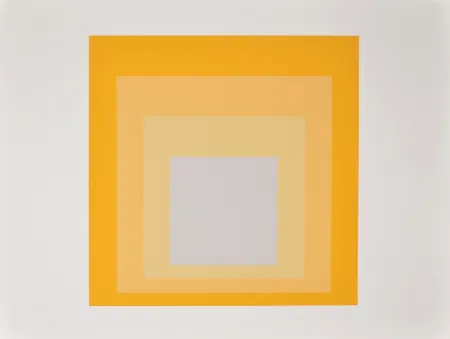 Screenprint Albers - Formulation Articulation #K (Grand format), 1972