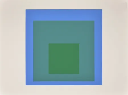 Screenprint Albers - Formulation Articulation #L (Grand format), 1972