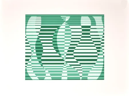Screenprint Albers - Formulation Articulation #M (Grand format), 1972