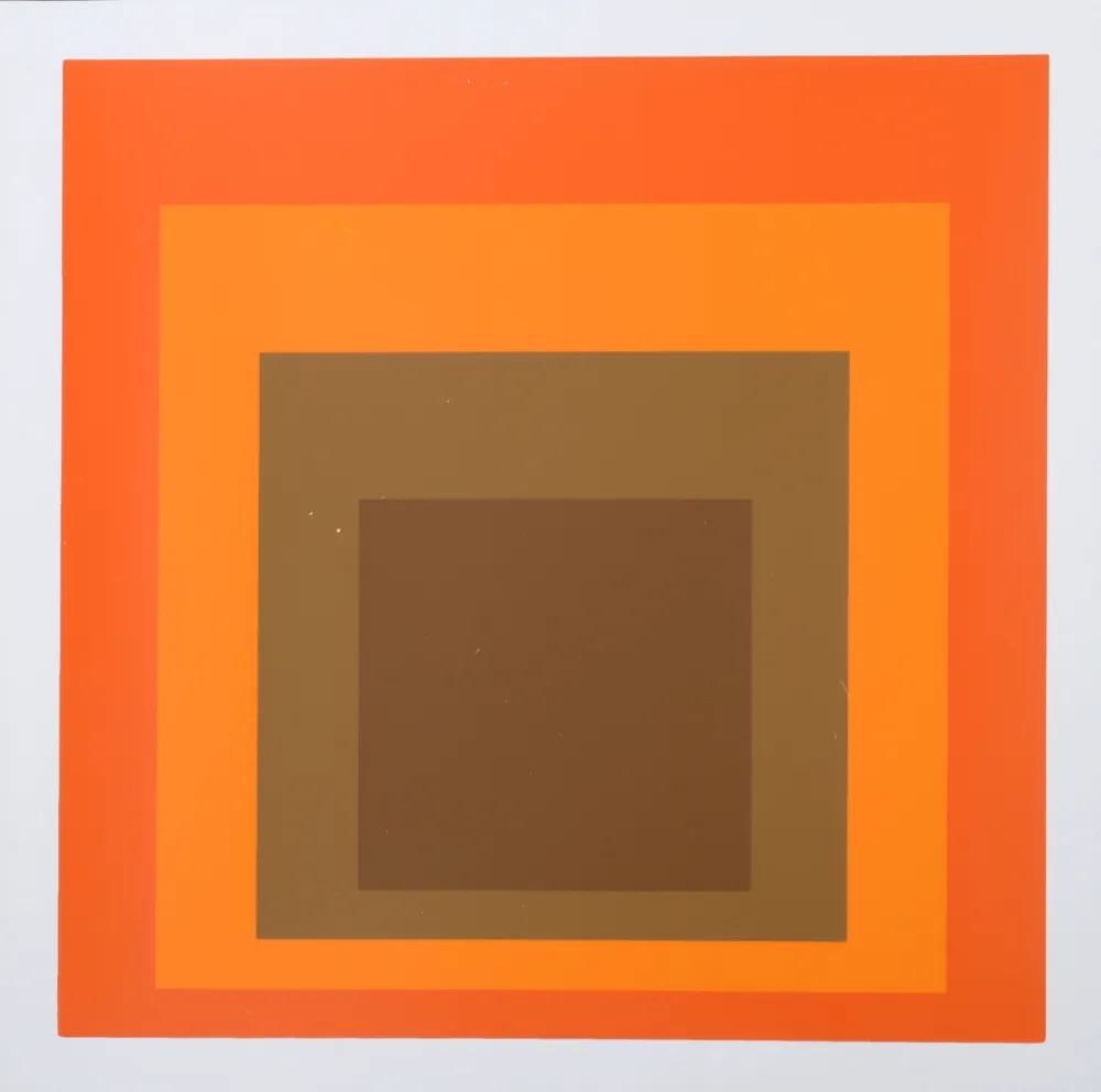 Screenprint Albers - Homage to the Square #1