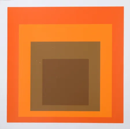 Screenprint Albers - Homage to the Square #1