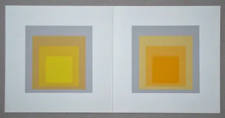 Screenprint Albers - Homage to the Square