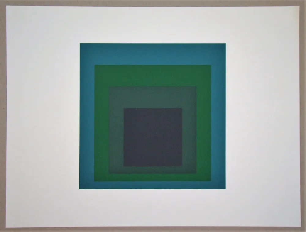 Screenprint Albers - Homage to the Square