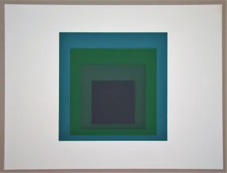 Screenprint Albers - Homage to the Square