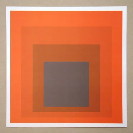 Screenprint Albers - Homage to the Square