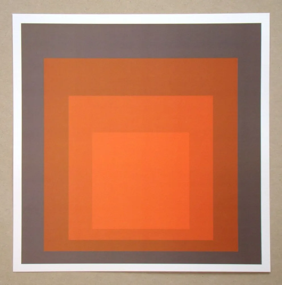 Screenprint Albers - Homage to the Square