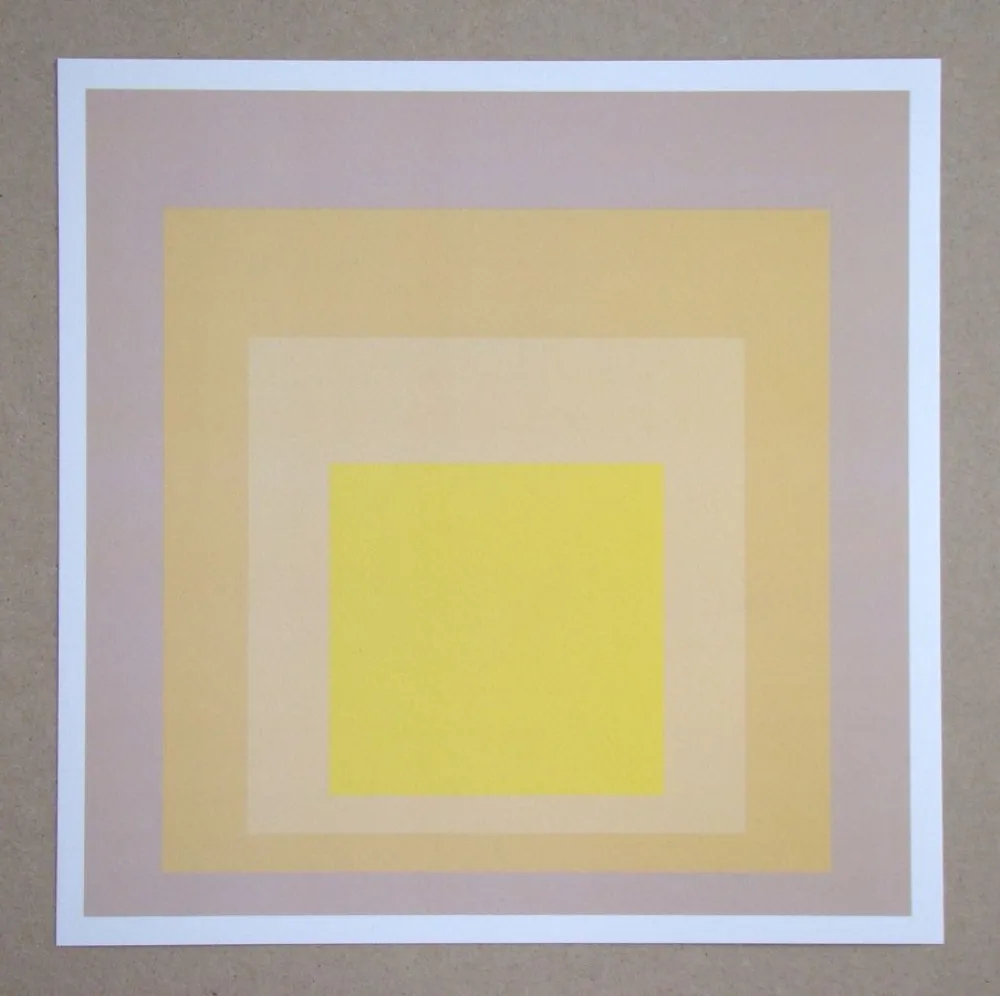 Screenprint Albers - Homage to the Square