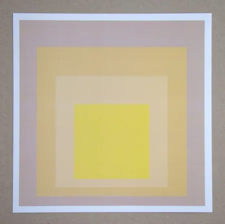 Screenprint Albers - Homage to the Square