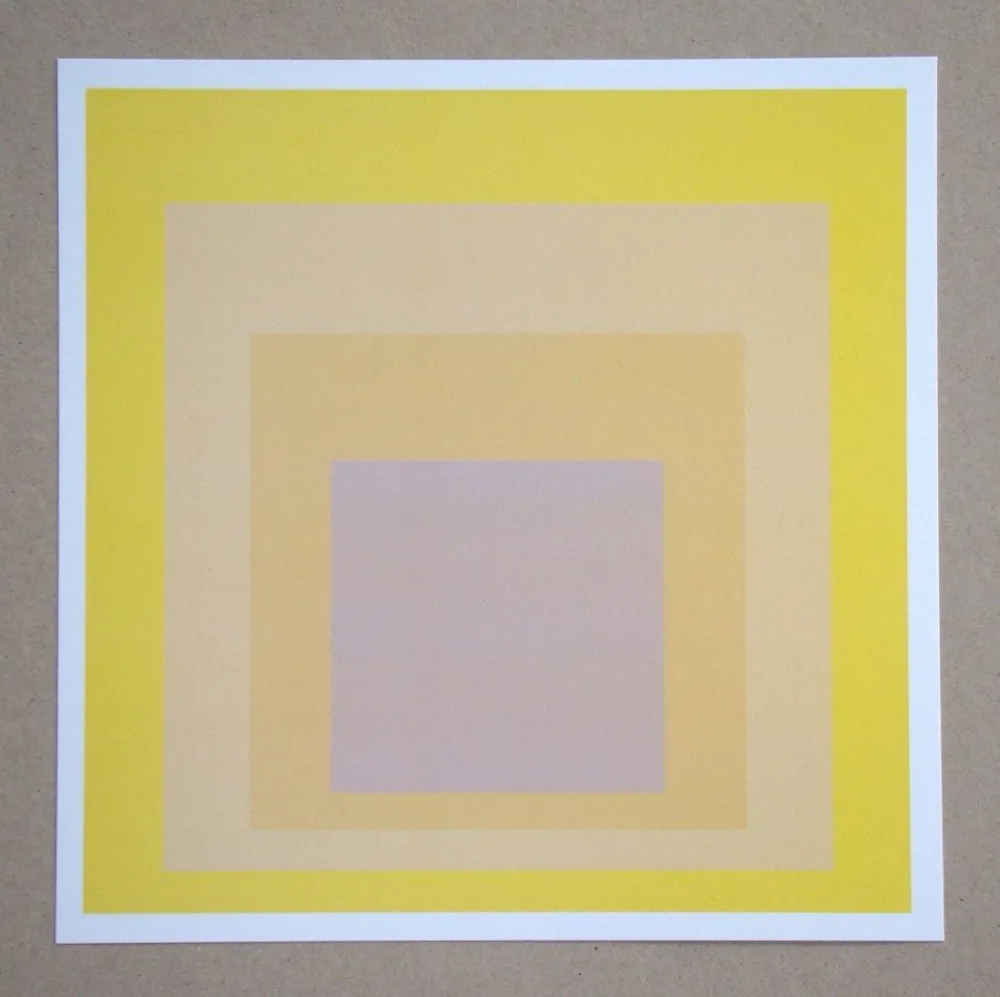 Screenprint Albers - Homage to the Square