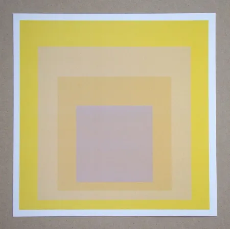 Screenprint Albers - Homage to the Square