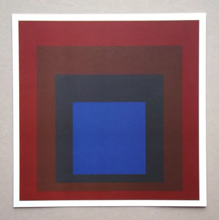 Screenprint Albers - Homage to the Square
