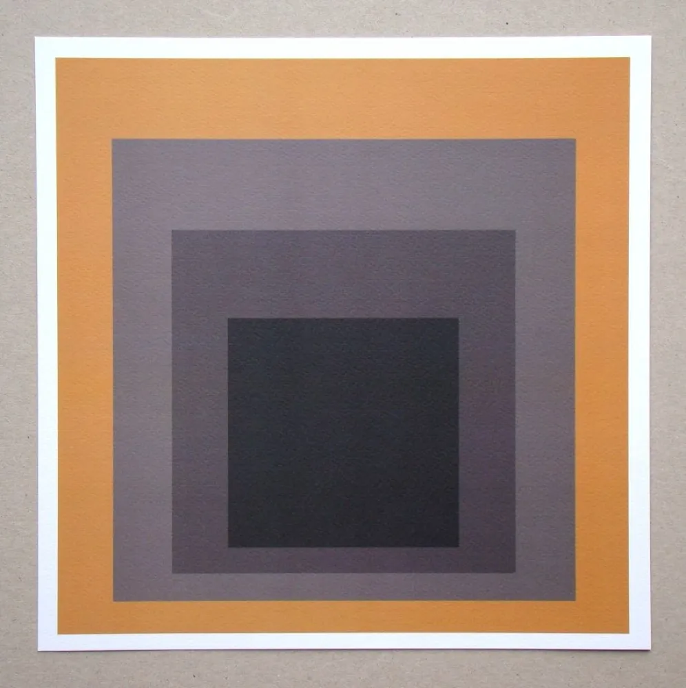 Screenprint Albers - Homage to the Square