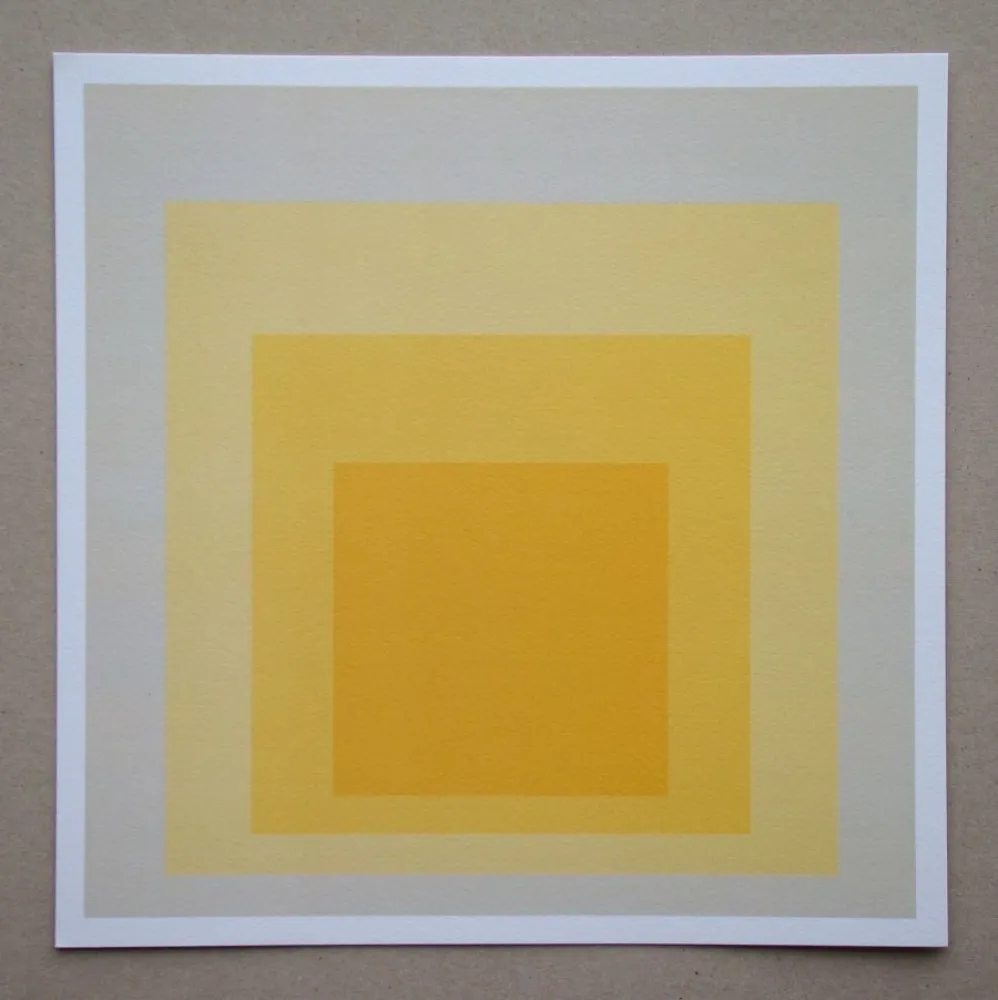 Screenprint Albers - Homage to the Square