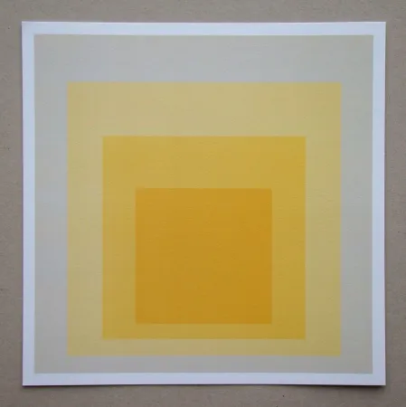 Screenprint Albers - Homage to the Square