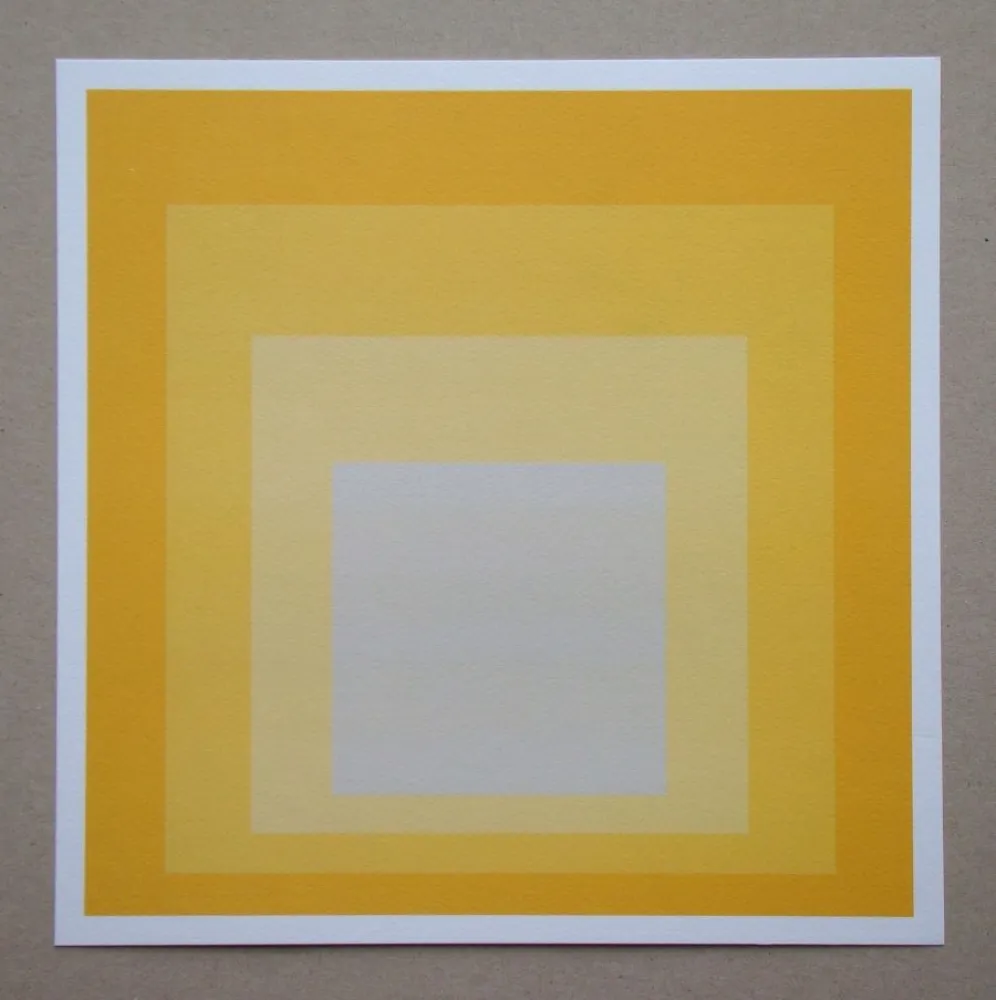 Screenprint Albers - Homage to the Square
