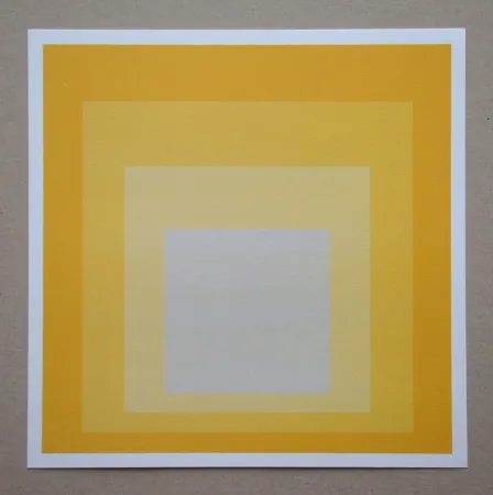 Screenprint Albers - Homage to the Square