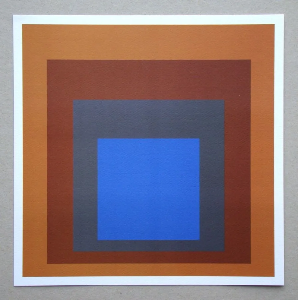 Screenprint Albers - Homage to the Square
