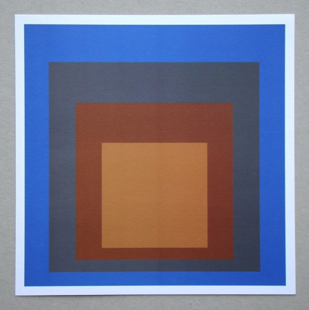 Screenprint Albers - Homage to the Square