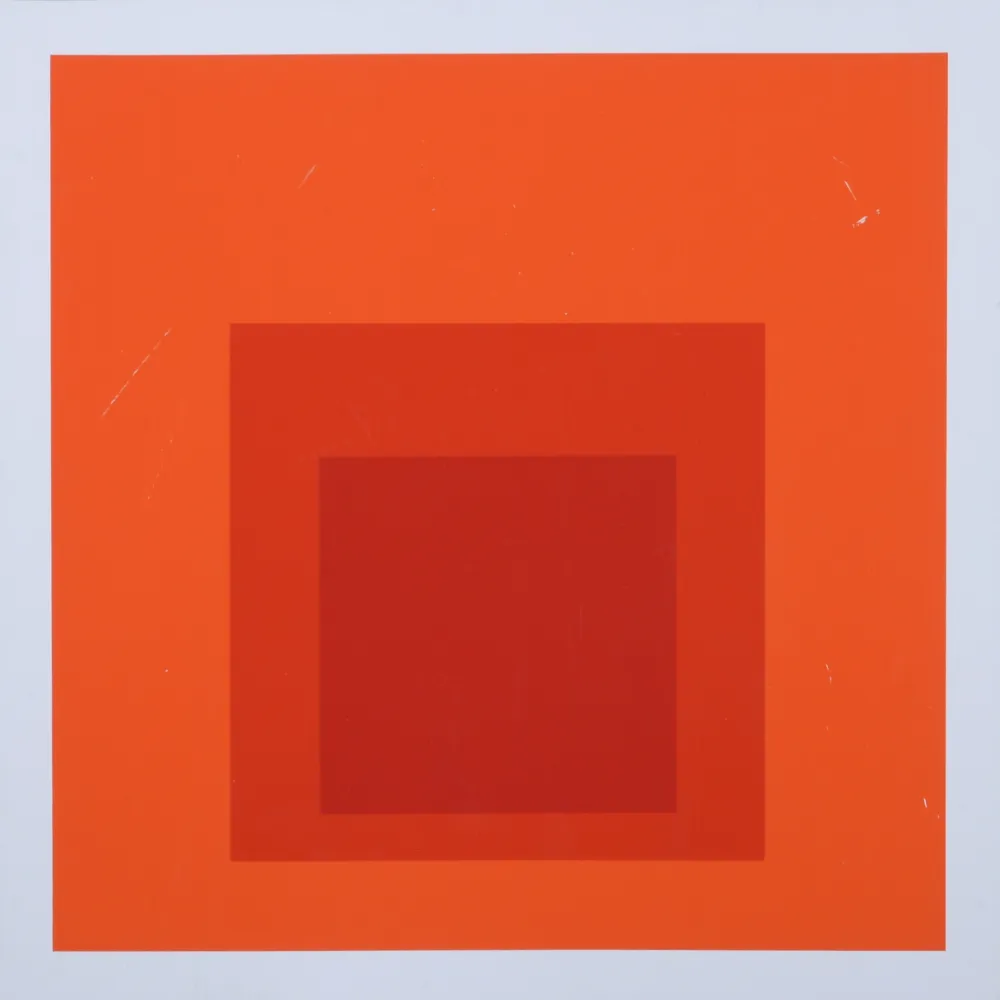 Screenprint Albers - Homage to the Square #3