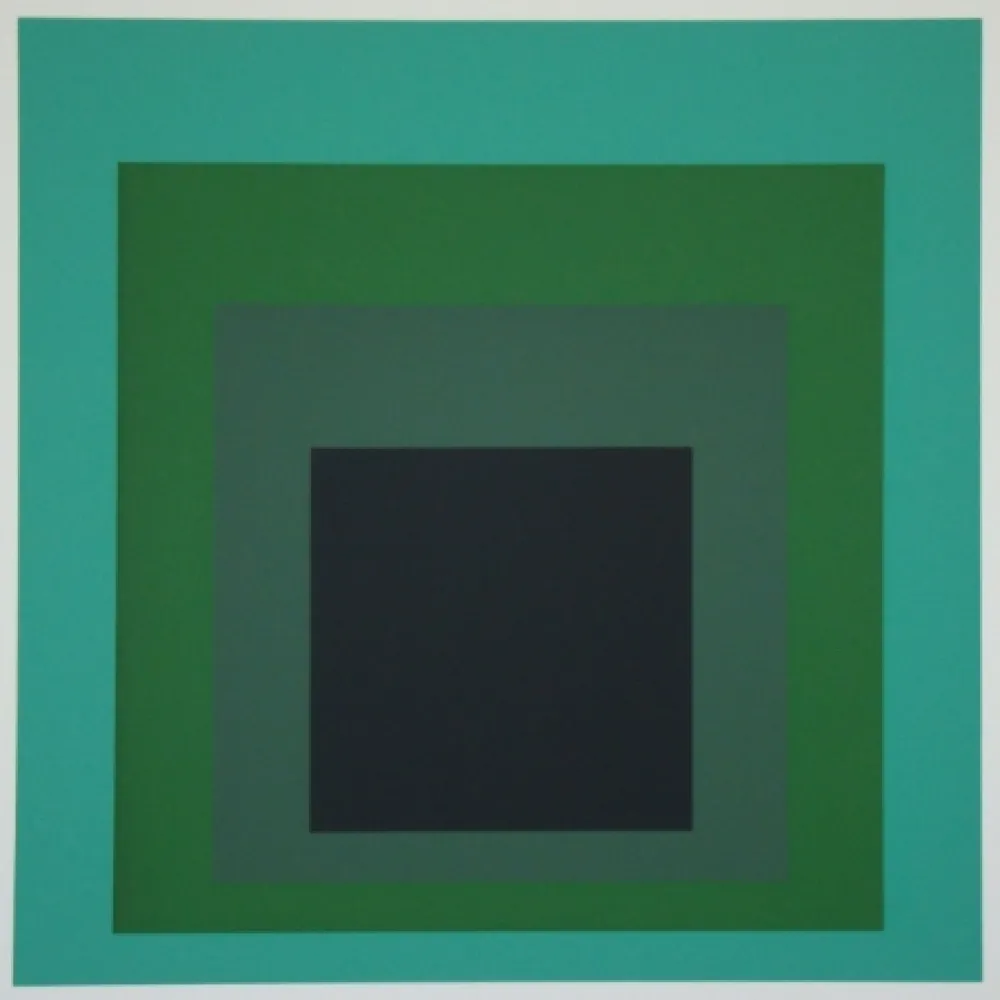 Screenprint Albers - Homage to the Square