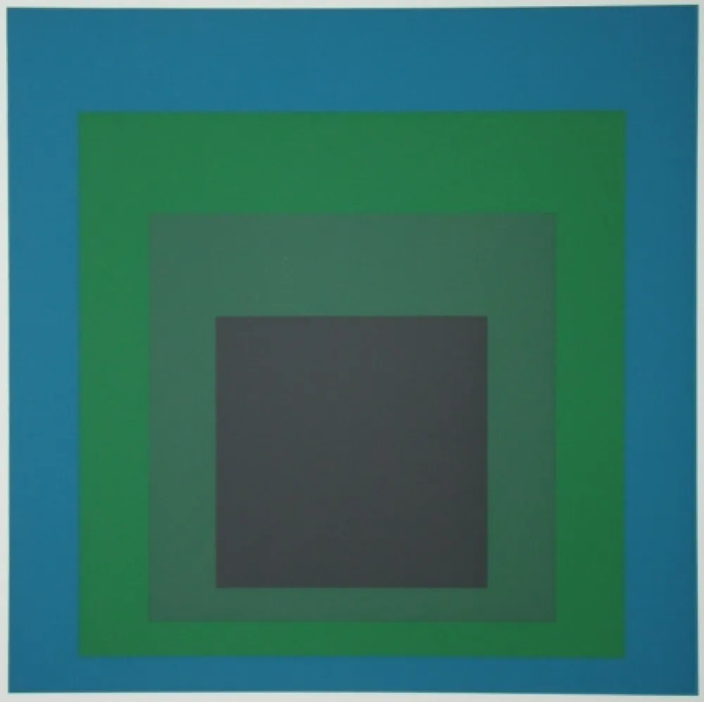 Screenprint Albers - Homage to the Square