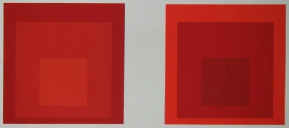 Screenprint Albers - Homage to the Square