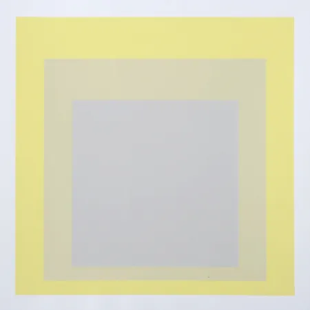 Screenprint Albers - Homage to the Square #4