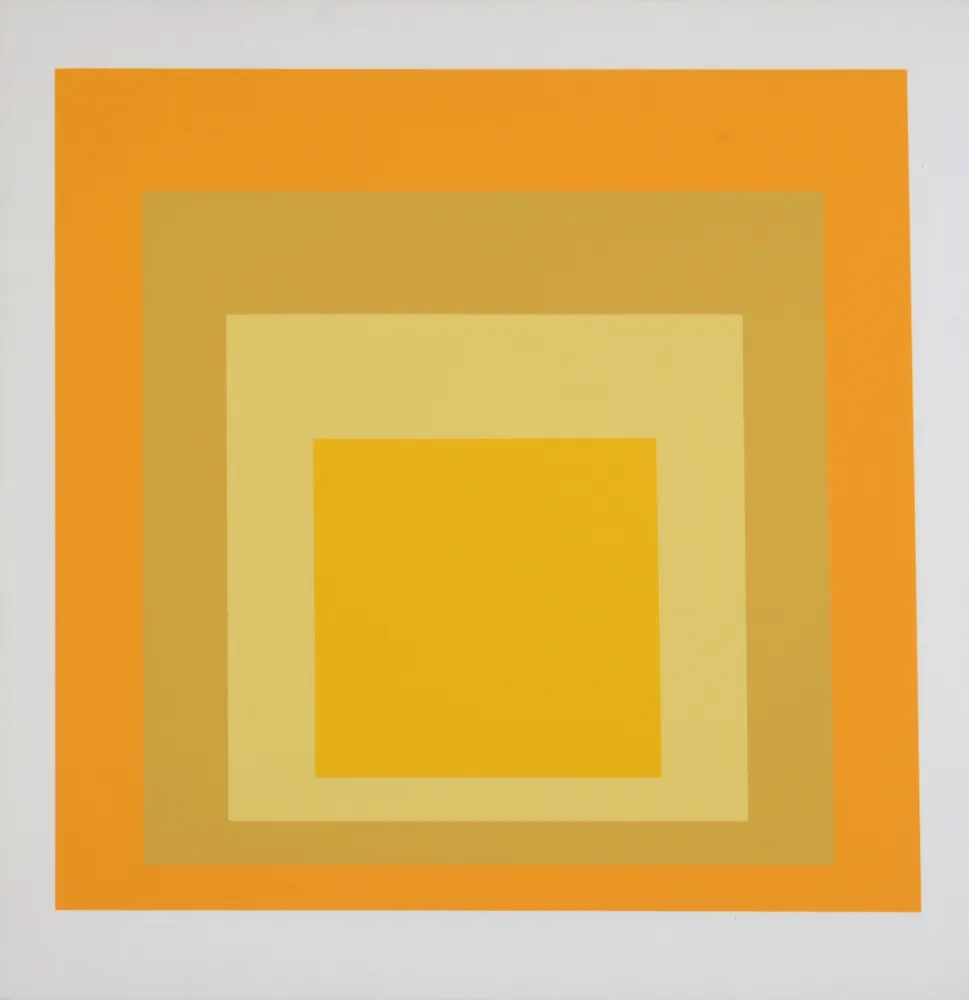 Screenprint Albers - Homage To the Square (A), 1971