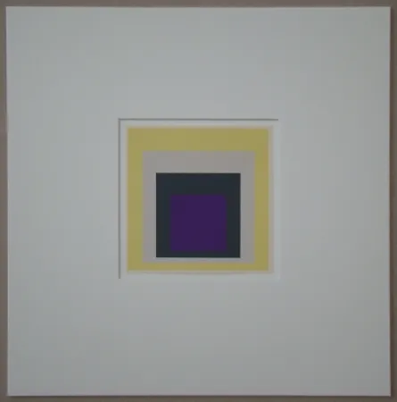 Screenprint Albers - Homage to the Square - Dedicated