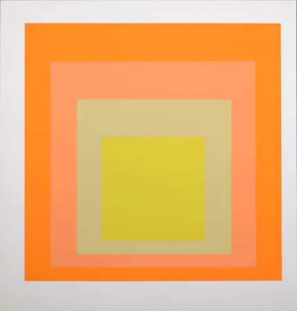 Screenprint Albers - Homage To the Square (G), 1971