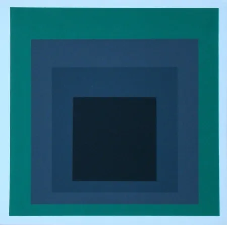 Screenprint Albers - Homage to the Square - Grisaille and Patina, 1965
