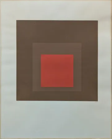 Screenprint Albers - Homage to the Square : HG442:a 