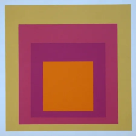 Screenprint Albers - Homage to the Square - La Tehuana, 1951-1956