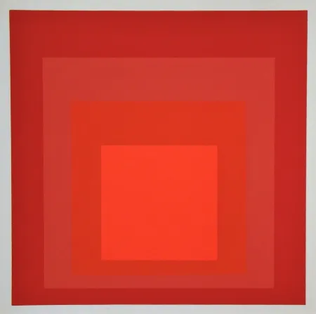 Screenprint Albers - Homage to the Square - R-III a-4, 1968
