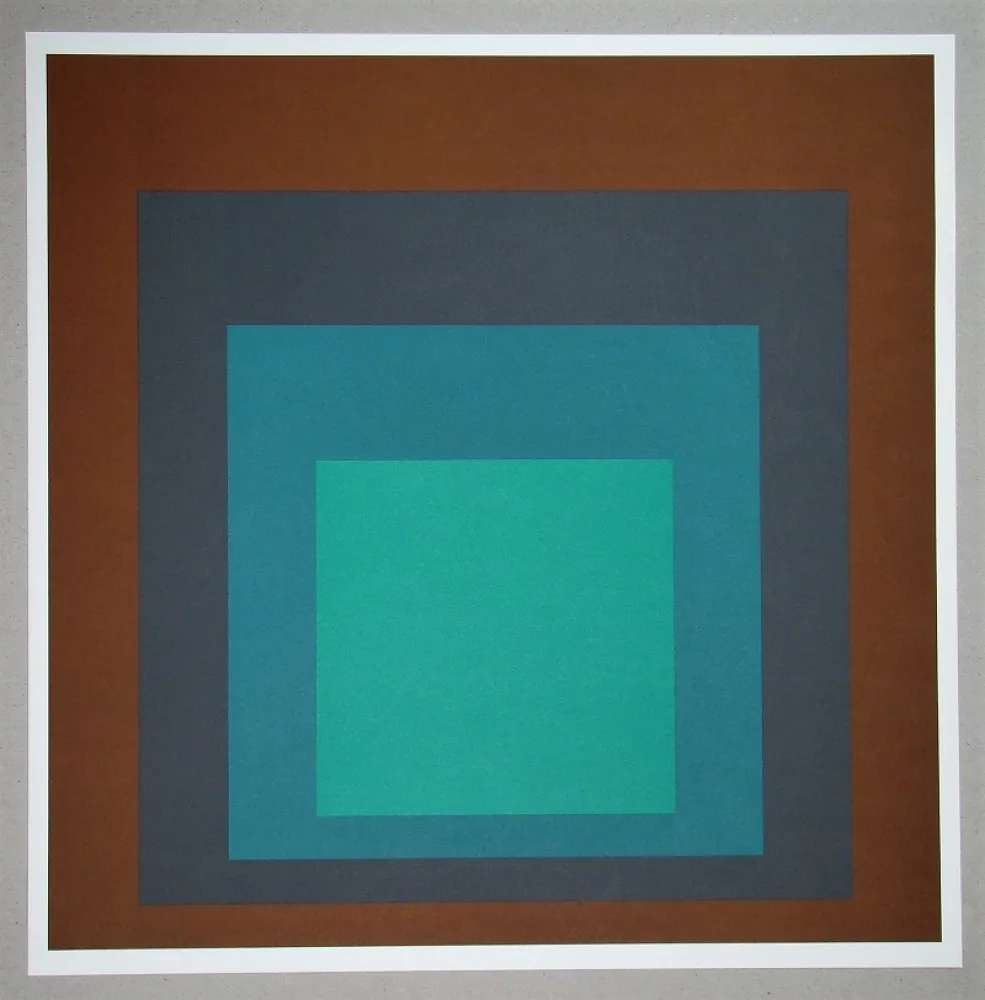 Screenprint Albers - Homage to the Square SP-1 
