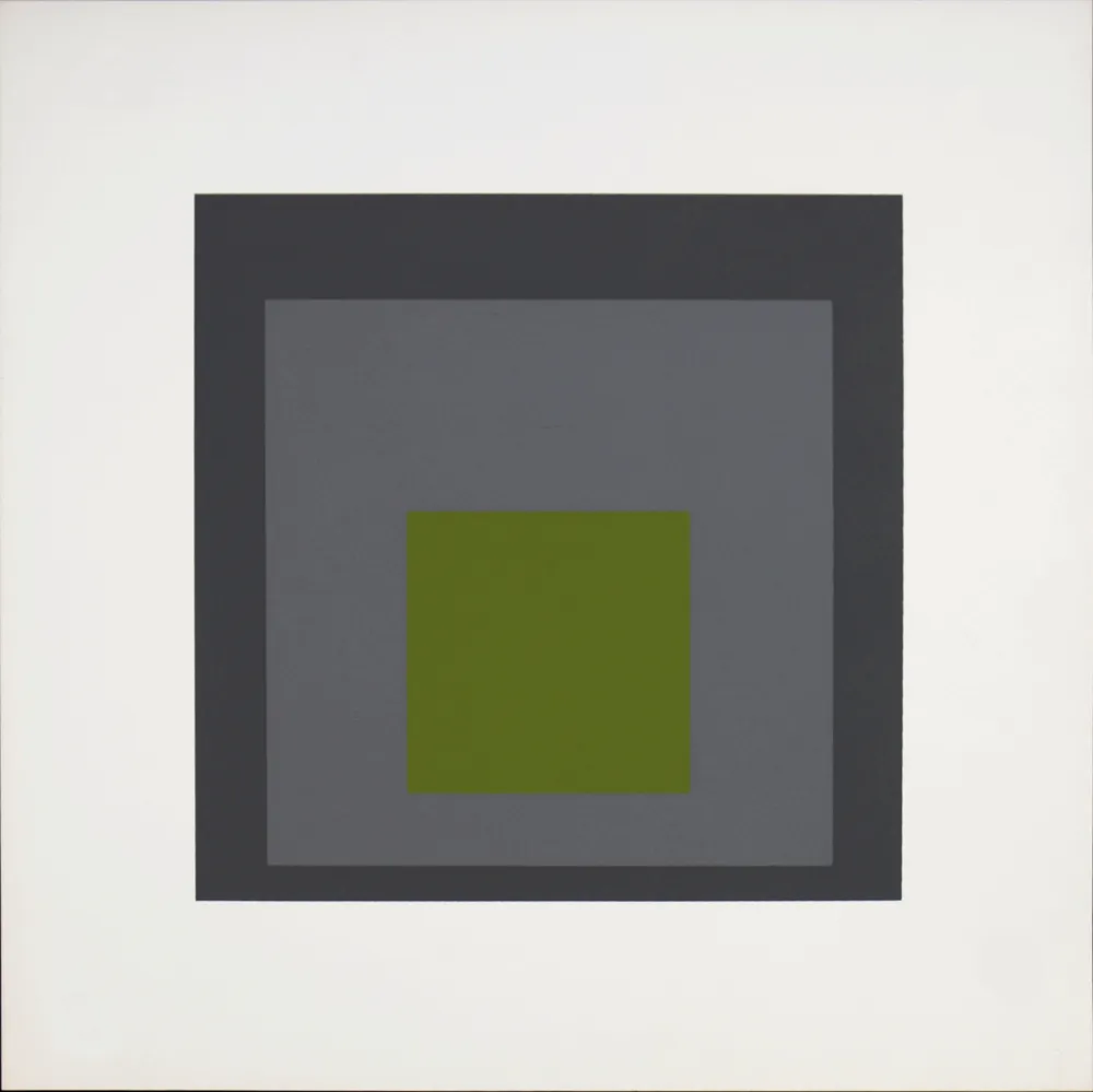 Screenprint Albers - Homage to the Square: Ten Works by Josef Albers (#II), 1962