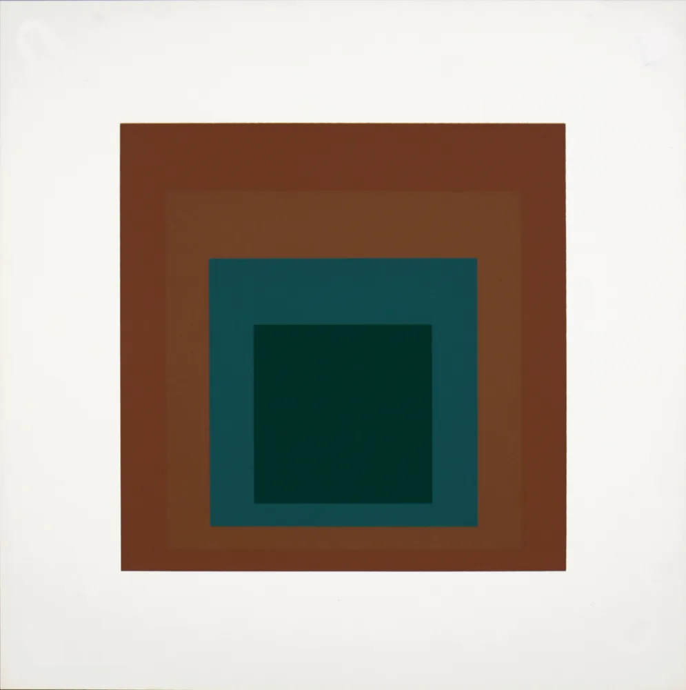 Screenprint Albers - Homage to the Square: Ten Works by Josef Albers (#IX), 1962