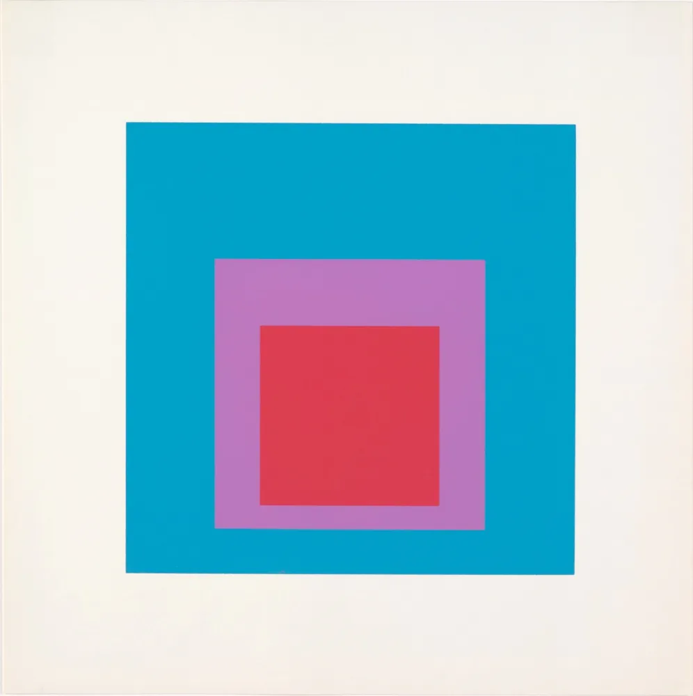 Screenprint Albers -  Homage to the Square: Ten Works by Josef Albers (#VI), 1962