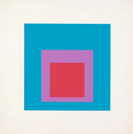 Screenprint Albers -  Homage to the Square: Ten Works by Josef Albers (#VI), 1962