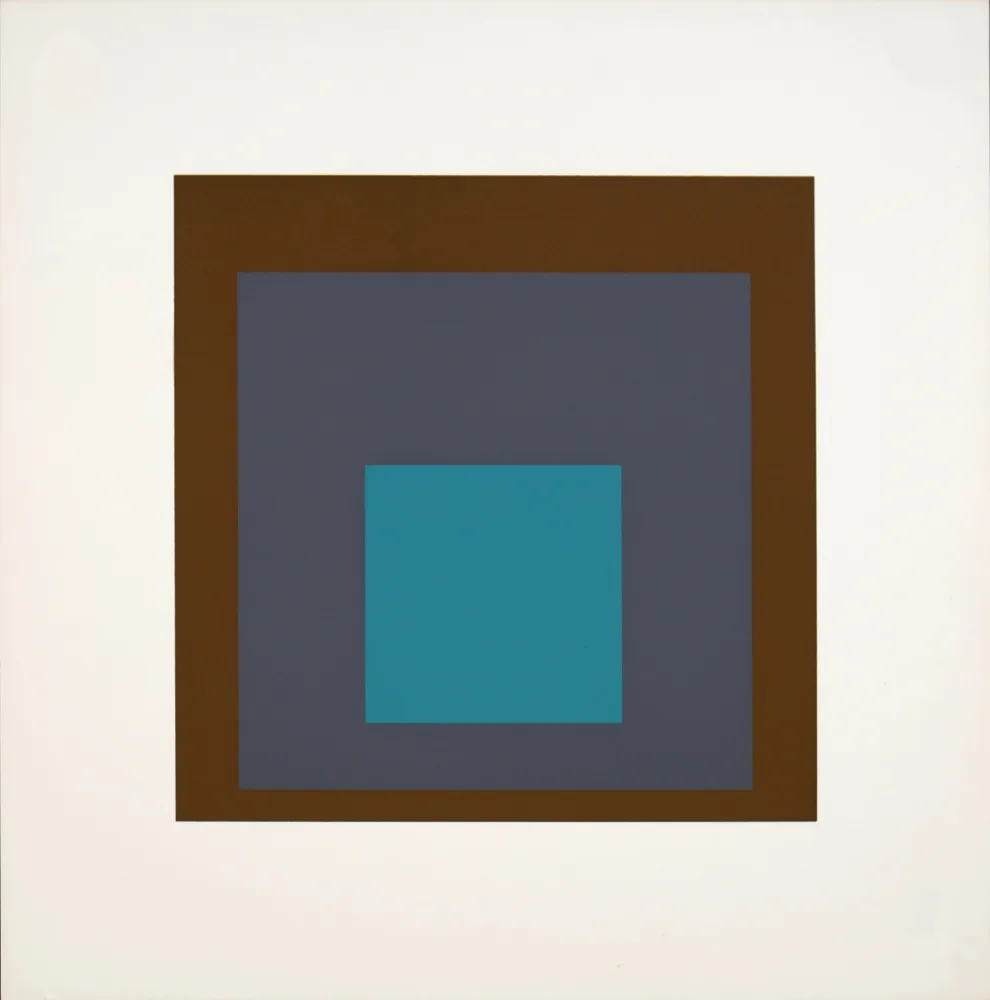 Screenprint Albers - Homage to the Square: Ten Works by Josef Albers (#VIII), 1962