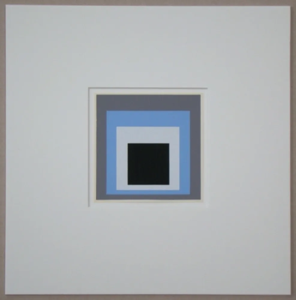 Screenprint Albers - Homage to the Square - Unconditioned